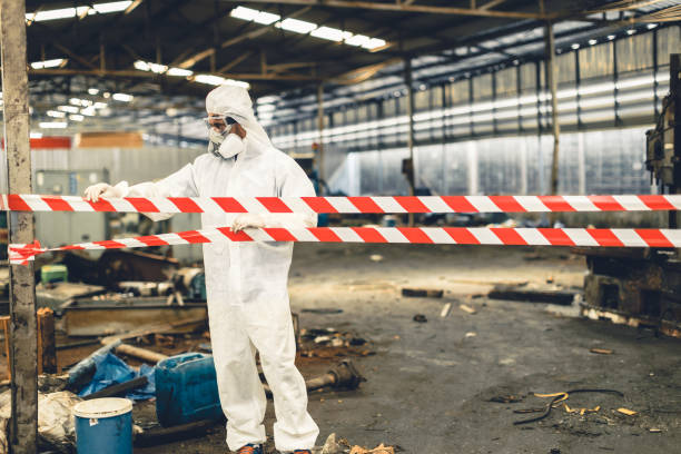 Professional Odor Removal technician working in Shandon, CA